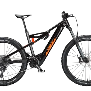 Bicicleta Eléctrica de Montaña Macina Kapoho 7973 Rodado 29 y 27+ Doble susp Freno H Flaming Black