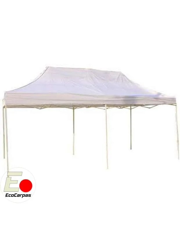 Carpa Plegable Básica 3×6 Sin laterales Blanca - Imagen 3