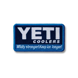 YETI® Collectors' Patches Wildly Stronger Patch