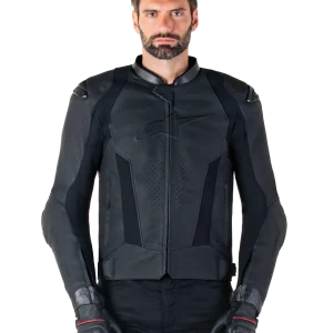 Chaqueta De Cuero Missile V3