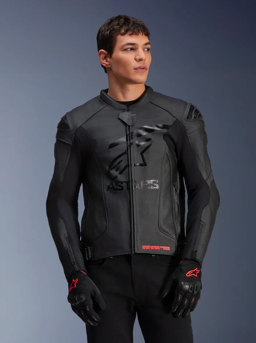Chaqueta De Cuero GP Plus R V4 Airflow - Imagen 2