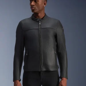 Chaqueta De Cuero Blacktrack