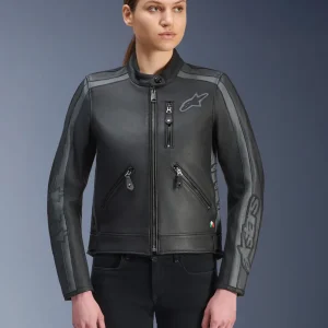 Chaqueta De Cuero Stella Dyno