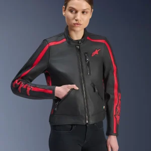 Chaqueta De Cuero Stella Dyno