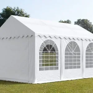 Carpa 3X6 MAX PVC 800 2.6 Blanca con ventanas