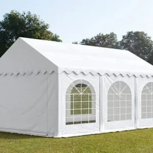 Carpa 3X6 PLUS PVC 750 Blanca con ventanas