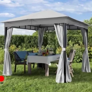 Cenador Sunset Classic, 3x3m, piedra