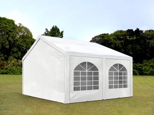 Carpa 3X4 BASICA PE 450 Blanca con ventanas - Imagen 2