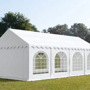 Carpa 3X8 PLUS PVC 750 Blanca con ventanas