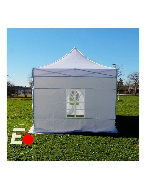 Carpa Plegable Básica 3×6 Con laterales Blanca - Imagen 5