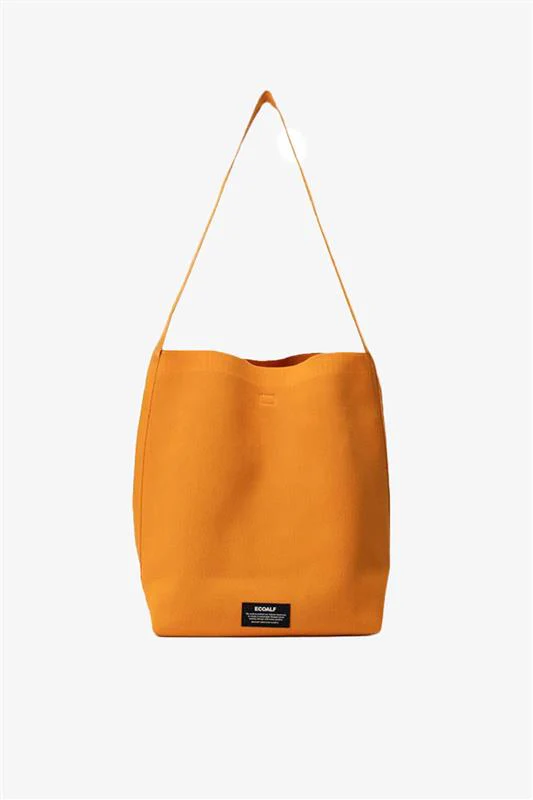 BOLSO BUCKET MARTA TIKA LISO NARANJA DE MUJER - Imagen 2
