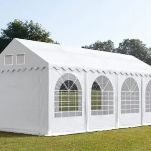 Carpa 4X8 MAX PVC 800 2.6 Blanca con ventanas