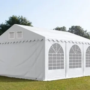 Carpa 5X6 MAX PVC 800 2.6 Blanca con ventanas