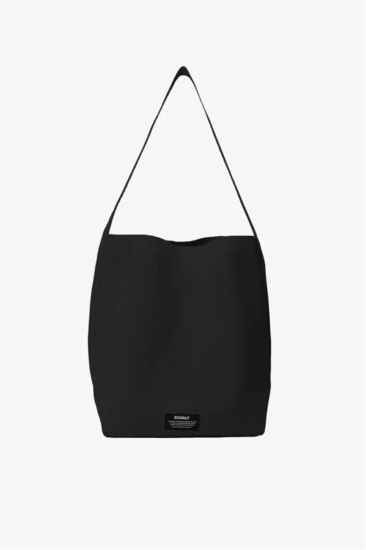 BOLSO BUCKET MARTA TIKA LISO NEGRO DE MUJER - Imagen 2