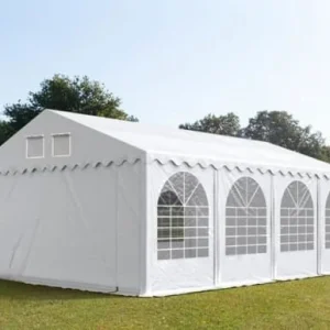 Carpa 6X8 MAX PVC 800 2.6 Blanca con ventanas