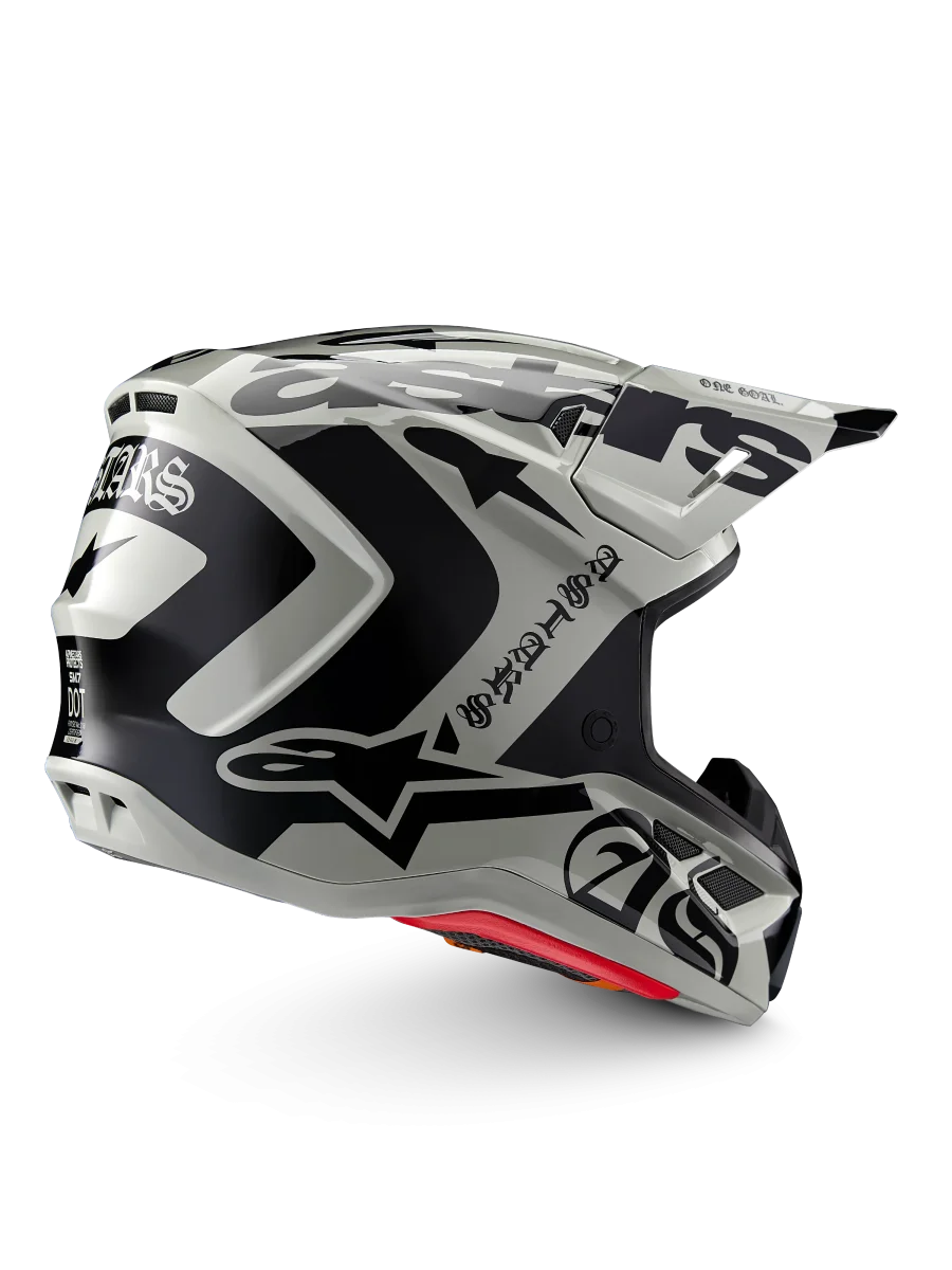 Casco Edición Limitada S-M7 Wolf Dust ECE 22.06 - Imagen 3