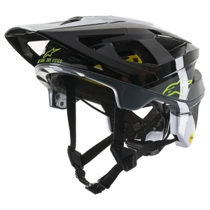 Casco Vector Tech Pilot - Black White Cool Gray Glossy