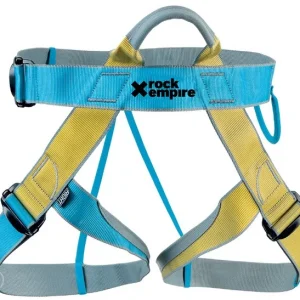 Arnés de escalada deportiva SPEEDY azul/verde – Rock Empire