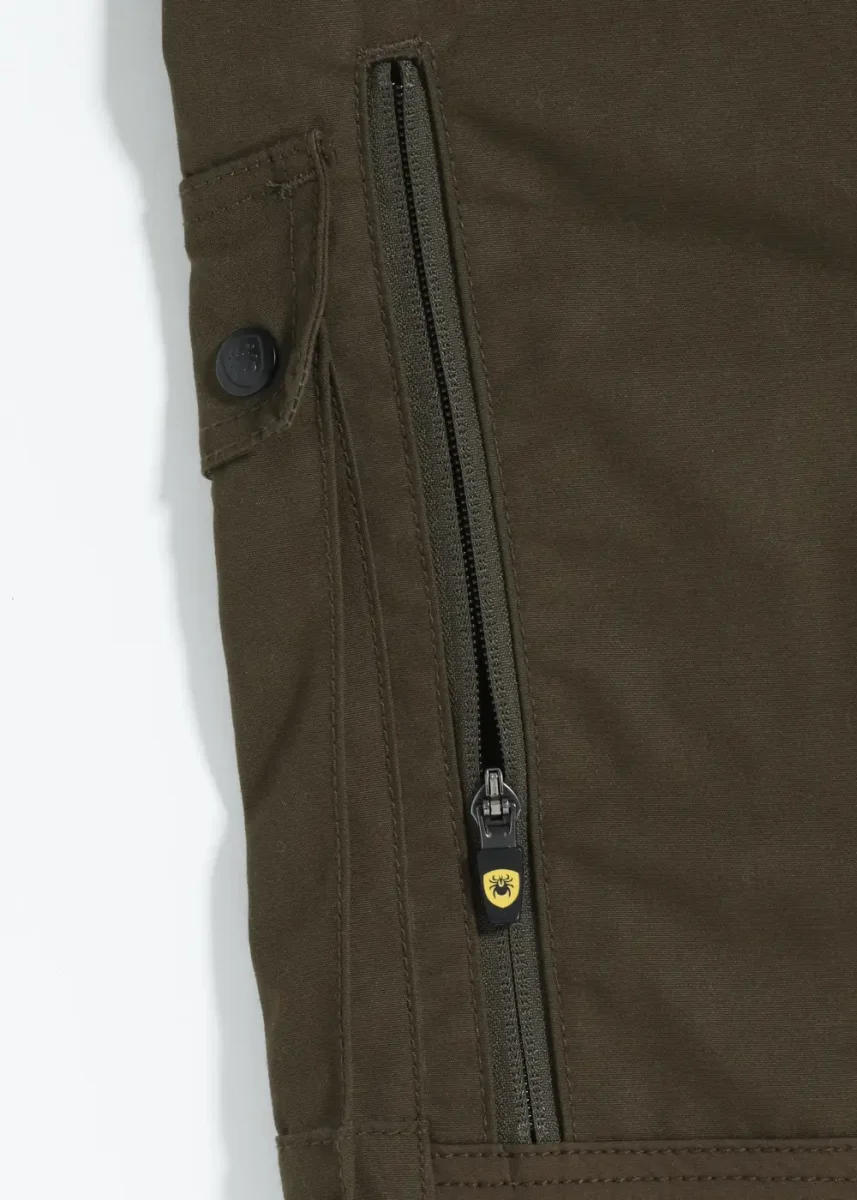 Pantalones De Hombre Antigarrapatas Ergoline Rovince Flexline Olive - Imagen 4