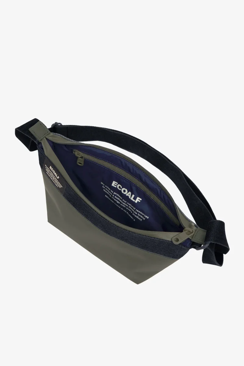 BOLSO BANDOLERA ARENY KHAKI DE MUJER - Imagen 7