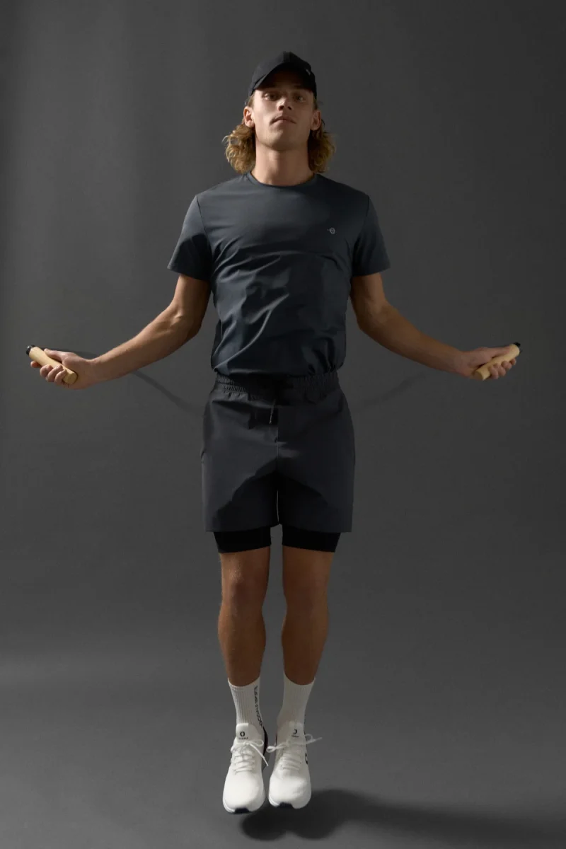 PANTALÓN CORTO ATHENS GRIS - Imagen 3