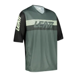 Jersey leatt mtb enduro 3.0 v22 gris/negro