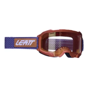Goggle leatt velocity 4.0 mtb azul/cafe