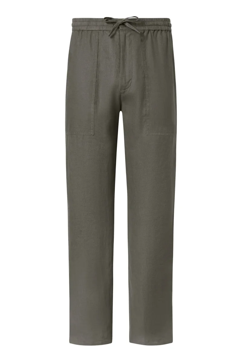 PANTALON ETHIC LINO KHAKI - Imagen 6