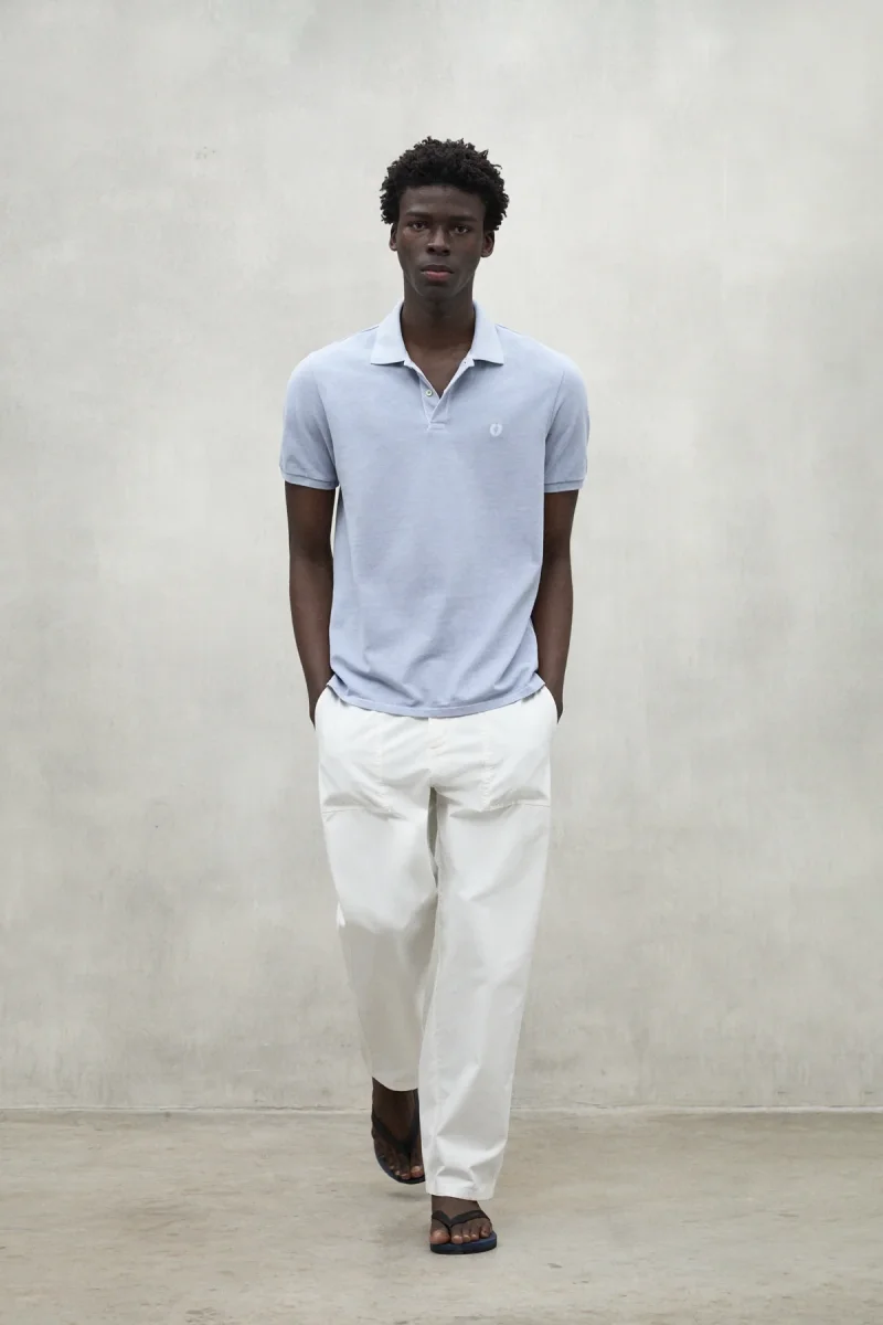 POLO PIQUÉ TEDAN AZUL CLARO