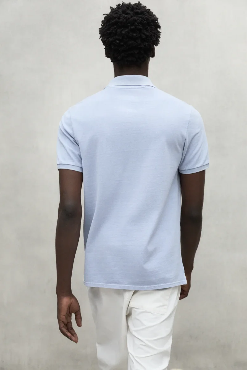POLO PIQUÉ TEDAN AZUL CLARO - Imagen 3