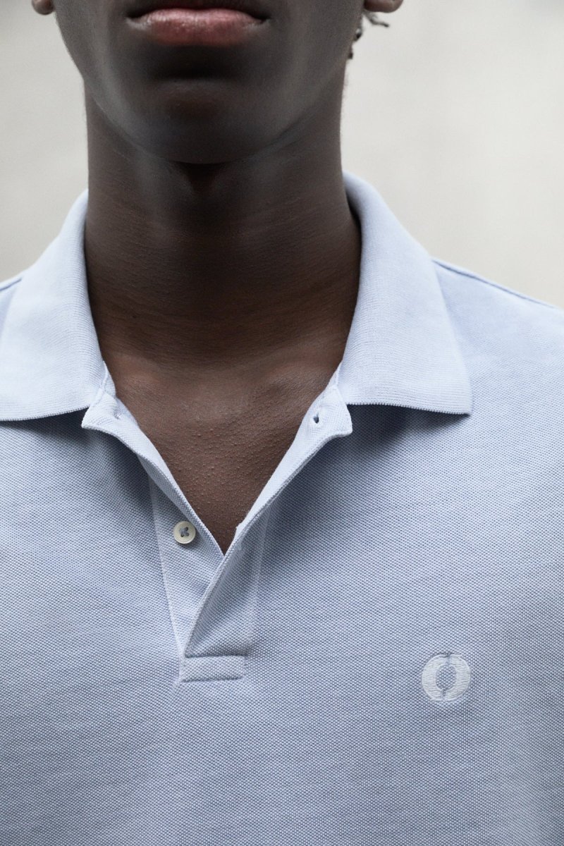 POLO PIQUÉ TEDAN AZUL CLARO - Imagen 6