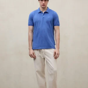 POLO PIQUÉ TEDAN AZUL