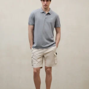 POLO PIQUÉ TEDAN GRIS