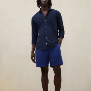 CAMISA MOLE AZUL MARINO