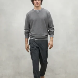 SUDADERA NEWARK GRIS OSCURO