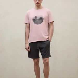 CAMISETA ROS ROSA