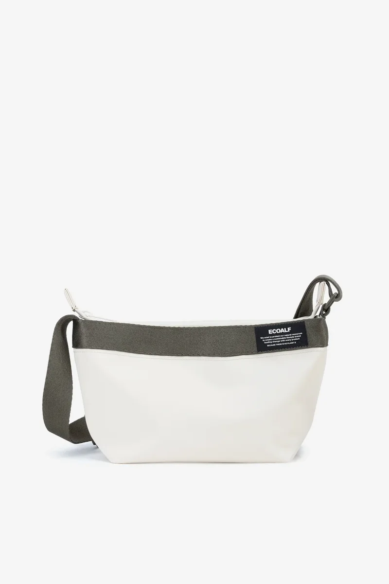 BOLSO BANDOLERA ARENY BEIGE DE MUJER - Imagen 4