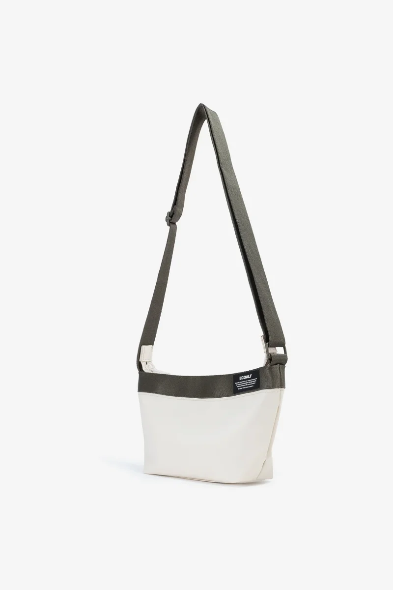 BOLSO BANDOLERA ARENY BEIGE DE MUJER - Imagen 8