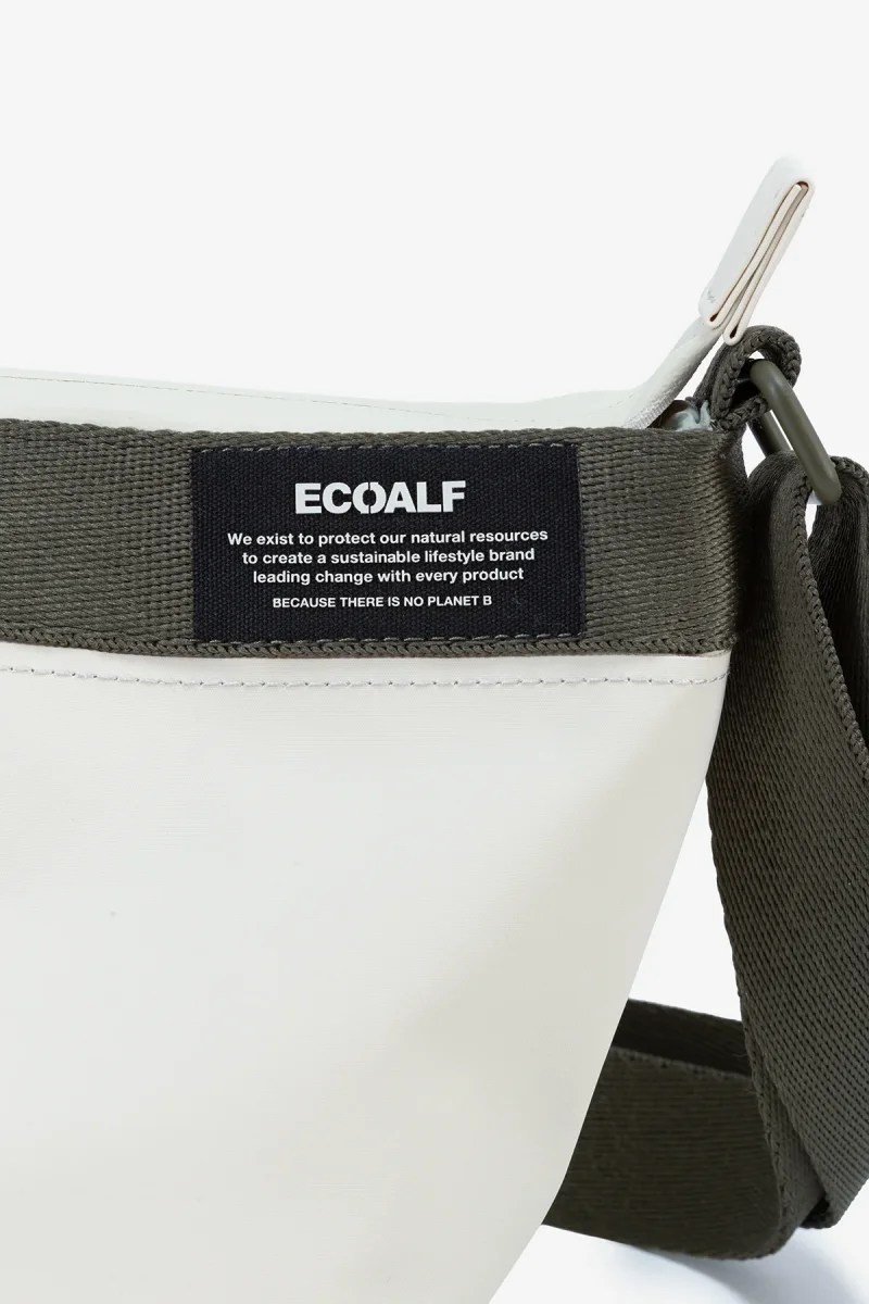 BOLSO BANDOLERA ARENY BEIGE DE MUJER - Imagen 6