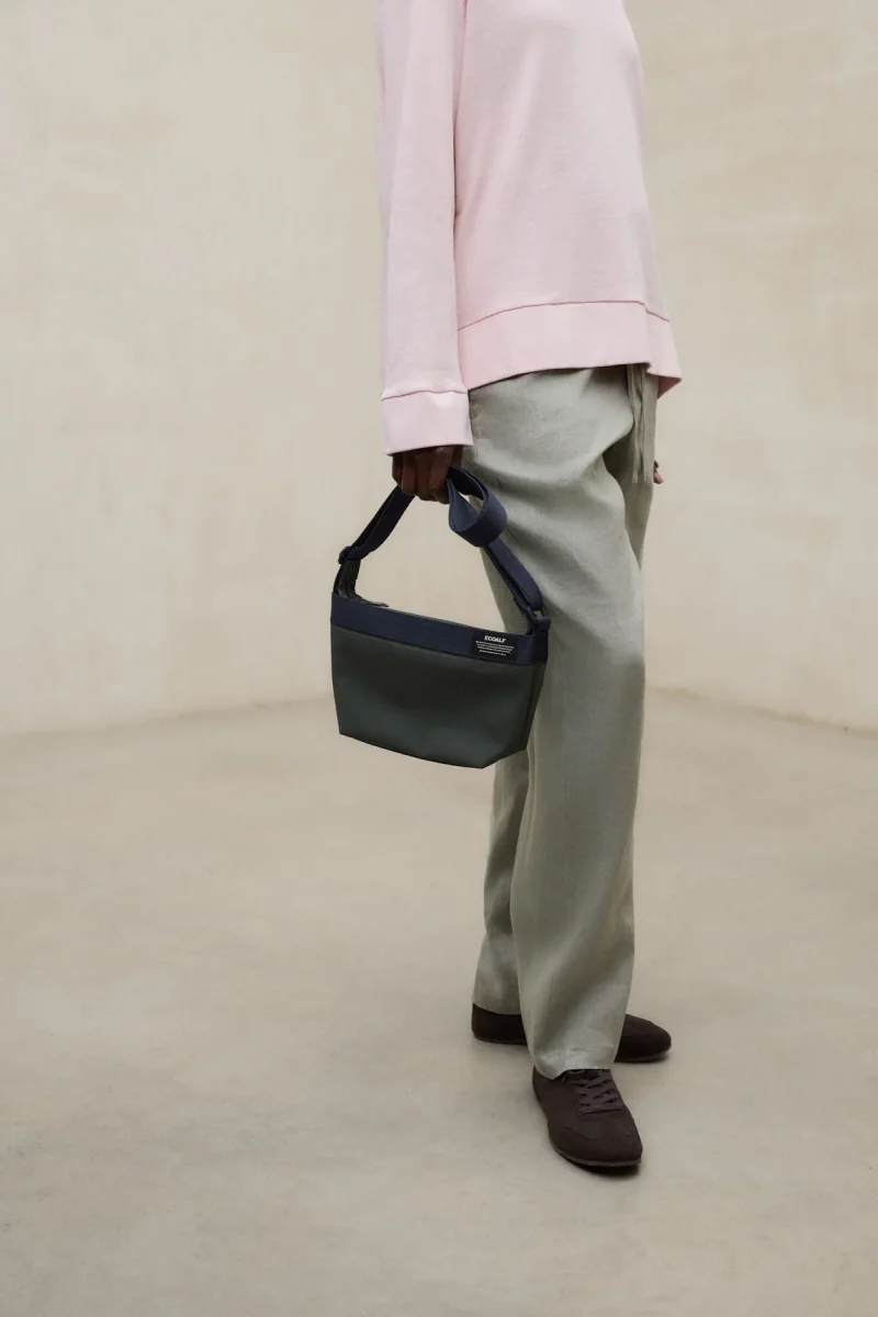 BOLSO BANDOLERA ARENY KHAKI DE MUJER - Imagen 3