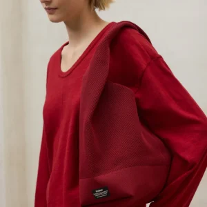 BOLSO DE HOMBRO GRANDE TIKA ROJO