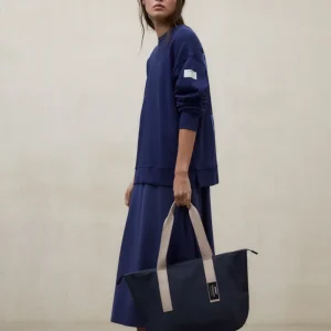 BOLSO MEDIANO ARENY AZUL MARINO DE MUJER