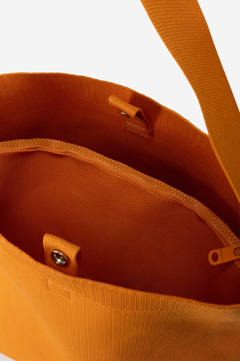 BOLSO BUCKET MARTA TIKA LISO NARANJA DE MUJER - Imagen 6