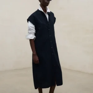 VESTIDO AMATISTA AZUL MARINO