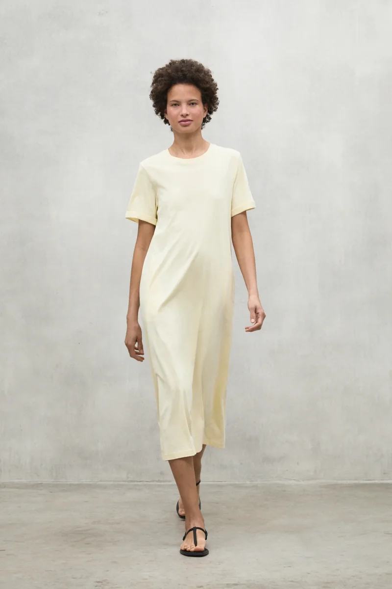 VESTIDO ARGENTO AMARILLO