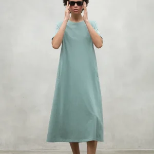 VESTIDO ARGENTO VERDE