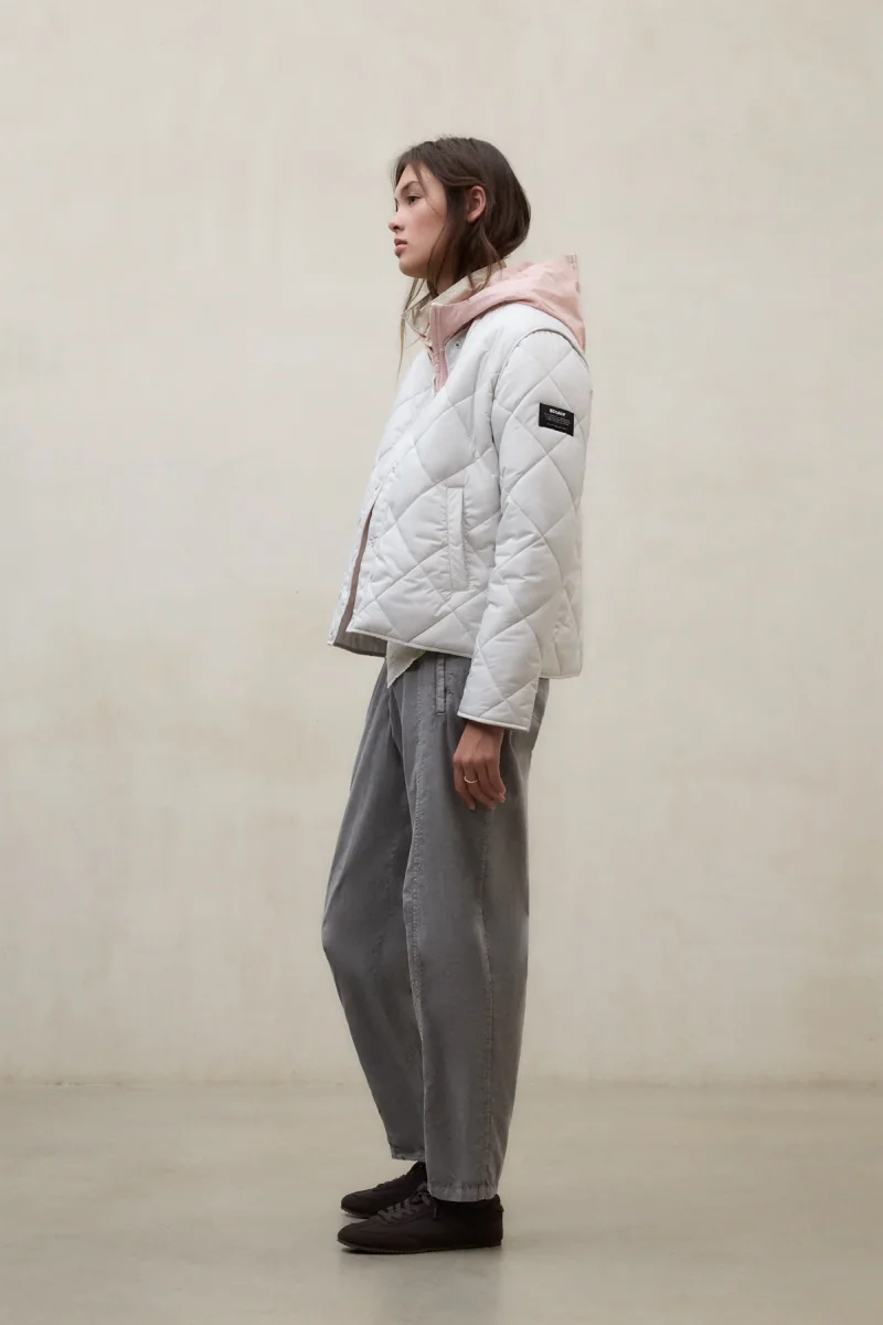 CHAQUETA MUSA RHOMB BLANCA - Imagen 6