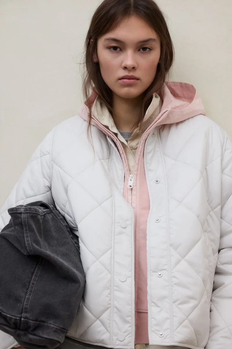 CHAQUETA MUSA RHOMB BLANCA - Imagen 5