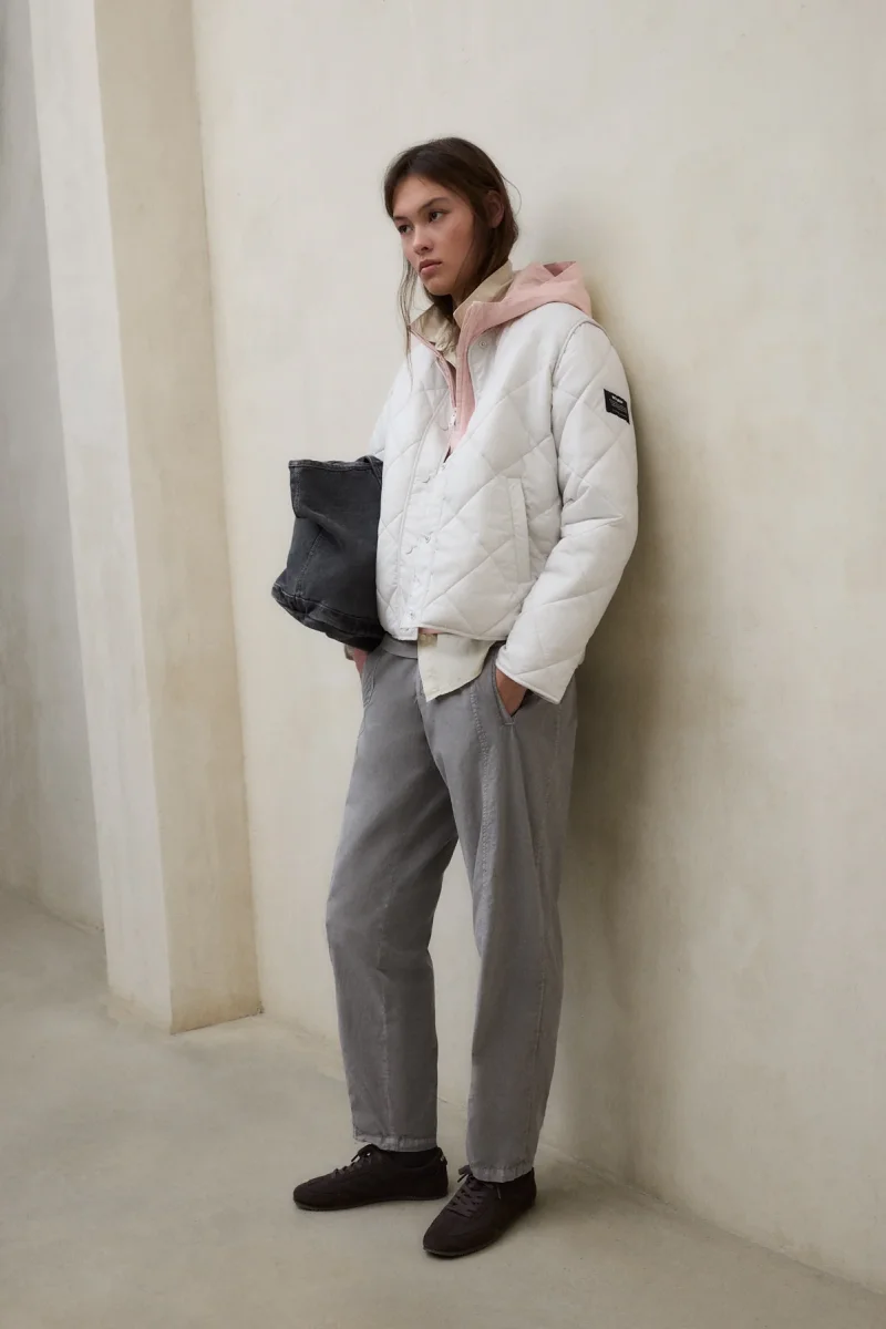 CHAQUETA MUSA RHOMB BLANCA - Imagen 7