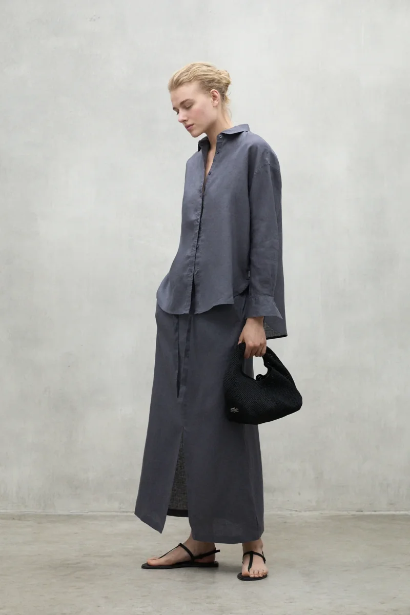 CAMISA DARIA GRIS OSCURO - Imagen 3